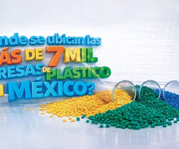 ¿Dónde se ubican las más de 7 mil empresas de plástico en México?