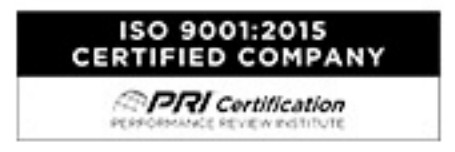 ISO 9001:2015 CERTIFIED COMPANY