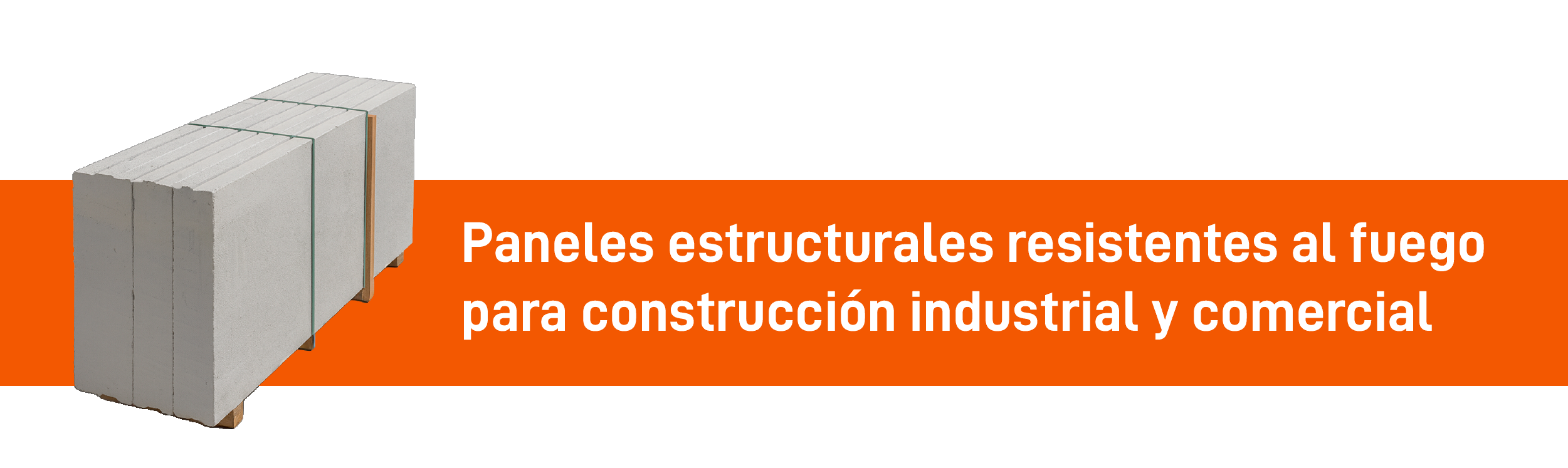 Paneles estructurales resistentes al fuego para construcción industrial y comercial