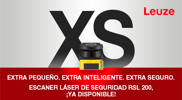 Los escáneres láser de seguridad RSL 200 están optimizados para requerir un espacio mínimo