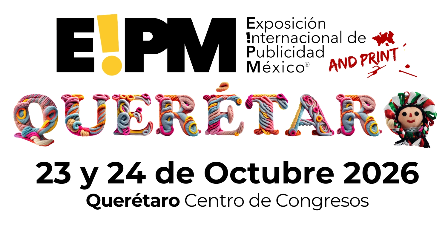 Logo EIPM EXPOSICIÓN INTERNACIONAL DE PUBLCIIDAD MEXICO / QUERÉTARO 2026