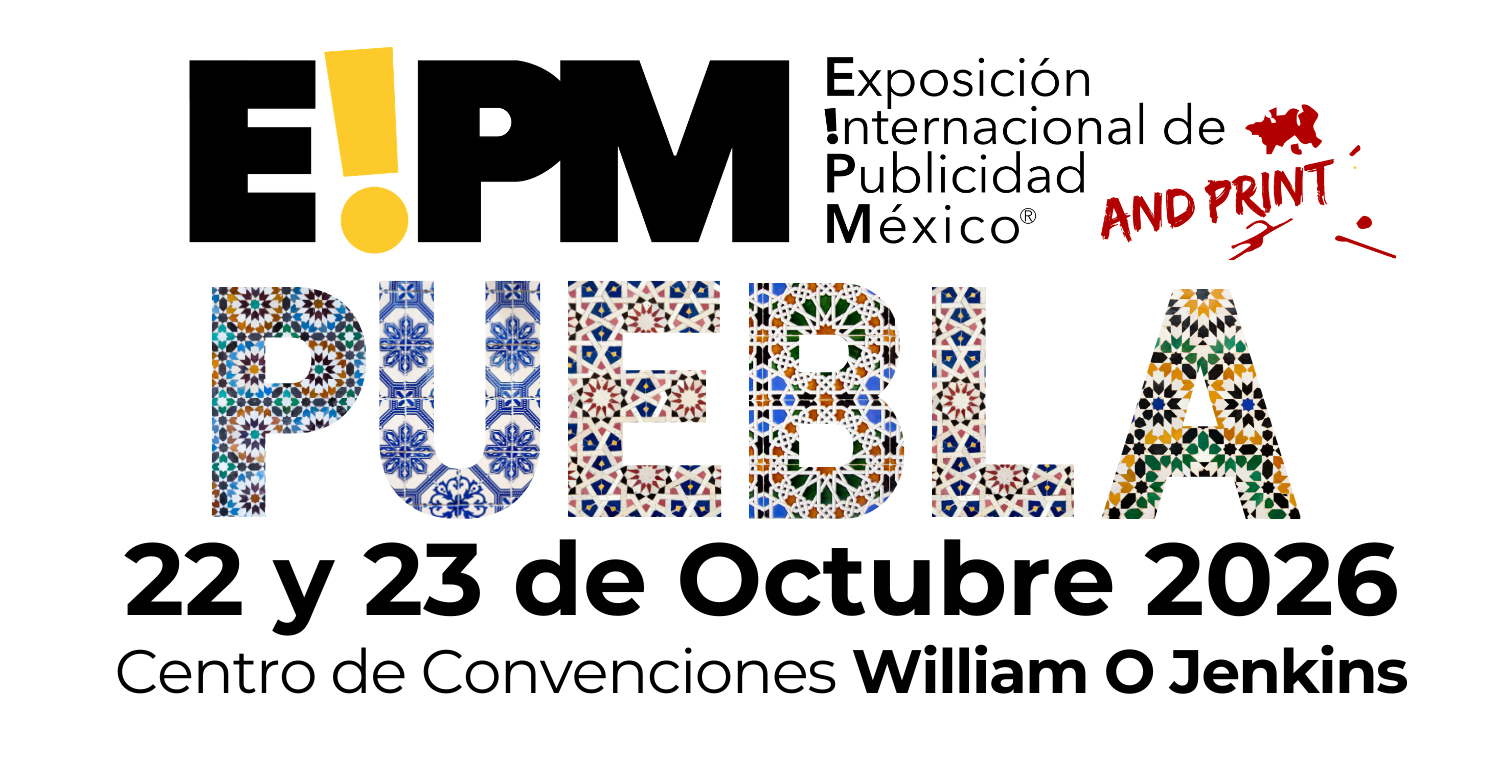 Logo EIPM EXPOSICIÓN INTERNACIONAL DE PUBLICIDAD MEXICO / ROAD SHOW PUEBLA 2026