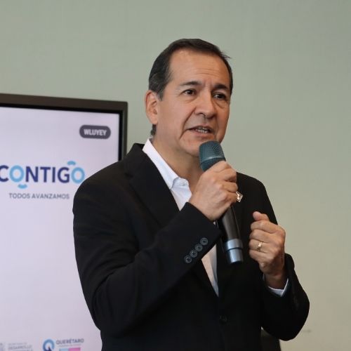 Cuauhtémoc Acevedo, presidente de la AMIQRO.