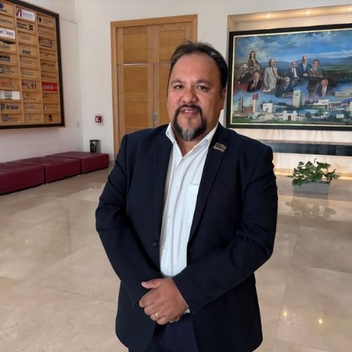 Jesús Herrera García, presidente de la Asociación de Industriales de San Juan del Río.