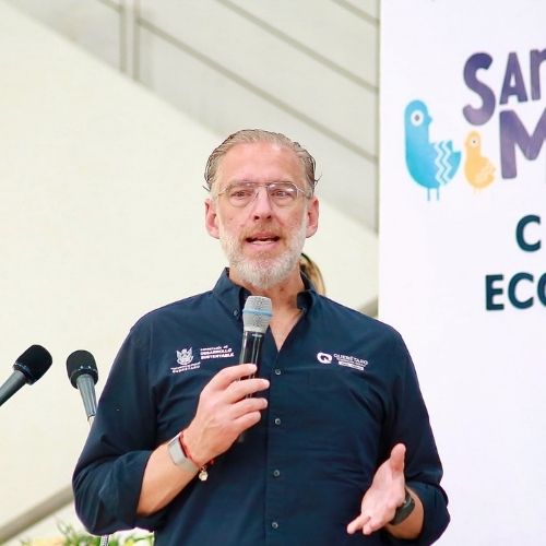 Marco del Prete Tercero, secretario de Desarrollo Sustentable en el estado.