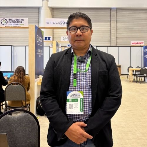 César Samaniego Silva, plan manager de la empresa Centinela Manufacturing.