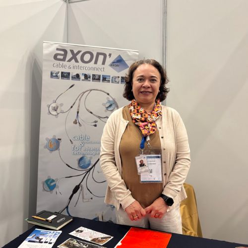 Martha Beatriz Aguilar, gerente general de Axon' Interconex México, platicó que se busca aumentar la proveeduría nacional del grupo francés, en un 20 por ciento.