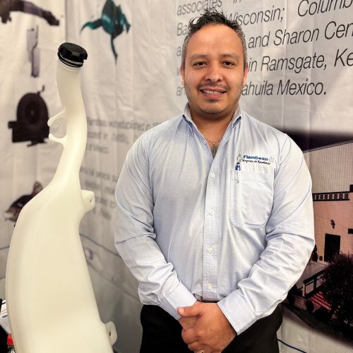 Gerardo Pérez, ingeniero de ventas y desarrollo de nuevos proyectos en Flambeau.