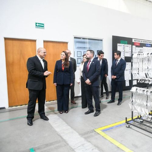 El evento se llevó a cabo en las instalaciones de la empresa en el Parque Industrial San Francisco IV.