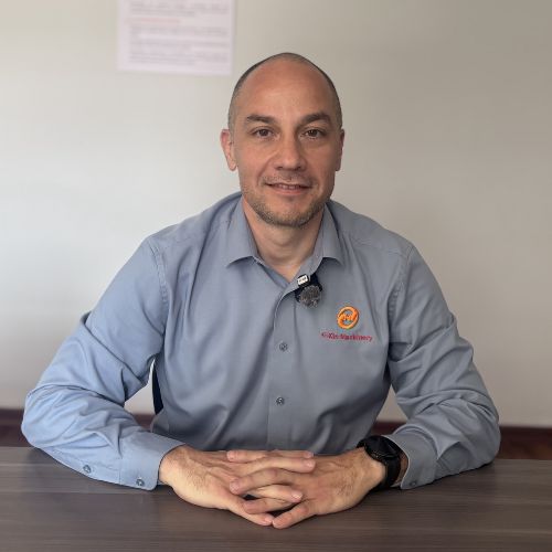 Rigo Flores, director de Ventas de G-Xin Machinery en Querétaro.