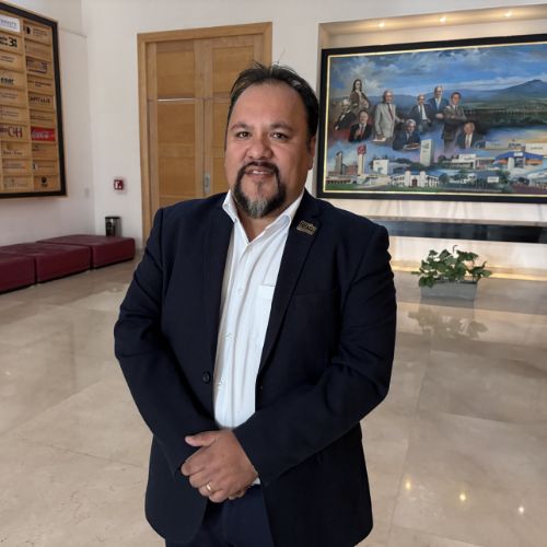 Jesús Herrera García, director de Mitsubishi Electric en San Juan del Río, Querétaro.