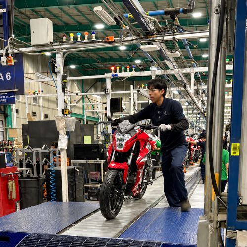 Con la integración de la ITALIKA Vort-X 300 a las líneas de producción en Toluca, GS MOTOS impulsa el desarrollo industrial.