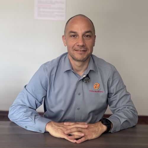 Rigo Flores, director de ventas en G-Xin Machinery en Querétaro.