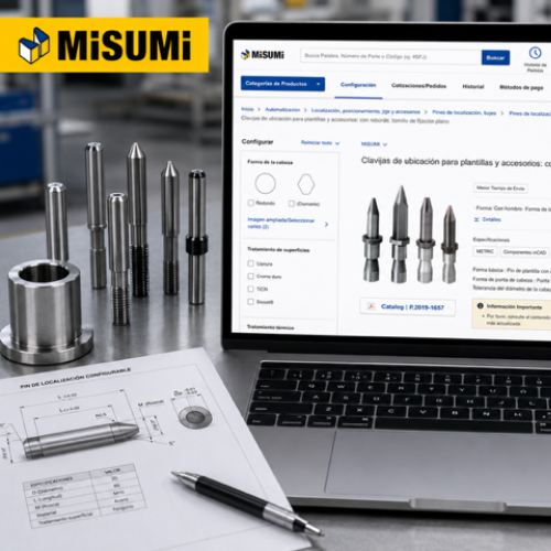 Te invitamos a visitar www.misumimex.com y aprovechar un 15% de descuento en tu próxima 
compra.