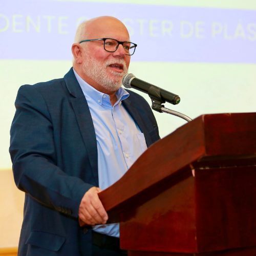 François Ouellet, presidente del Clúster de Plásticos en Querétaro.